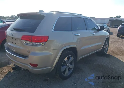 2015 Jeep Grand Cherokee Overland z USA, uszkodzony, nr VIN 1C4RJECG4FC646756